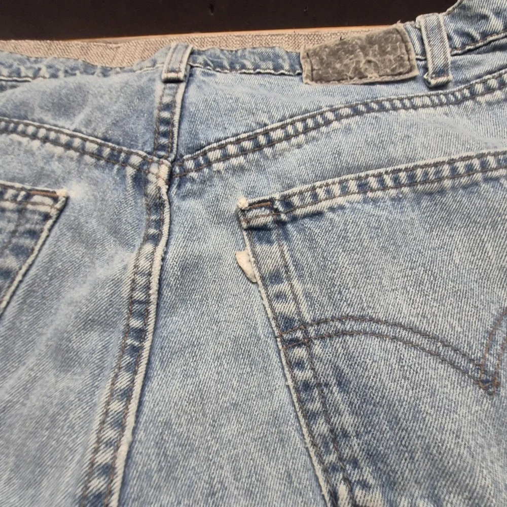 VTG Levis SilverTab Jeans mens 38x32 light wash Denim Baggy Fit Relaxed made USA